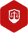 Law symbol icon