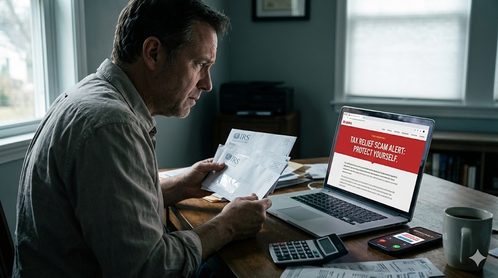 “Tax Relief” Scams: How to Find Legitimate Help for Your Tax Debt