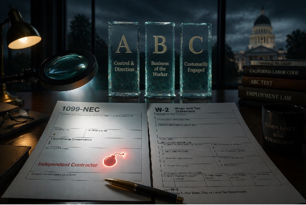 The 1099 vs. W-2 Nightmare: Surviving a California EDD Worker Classification Audit
