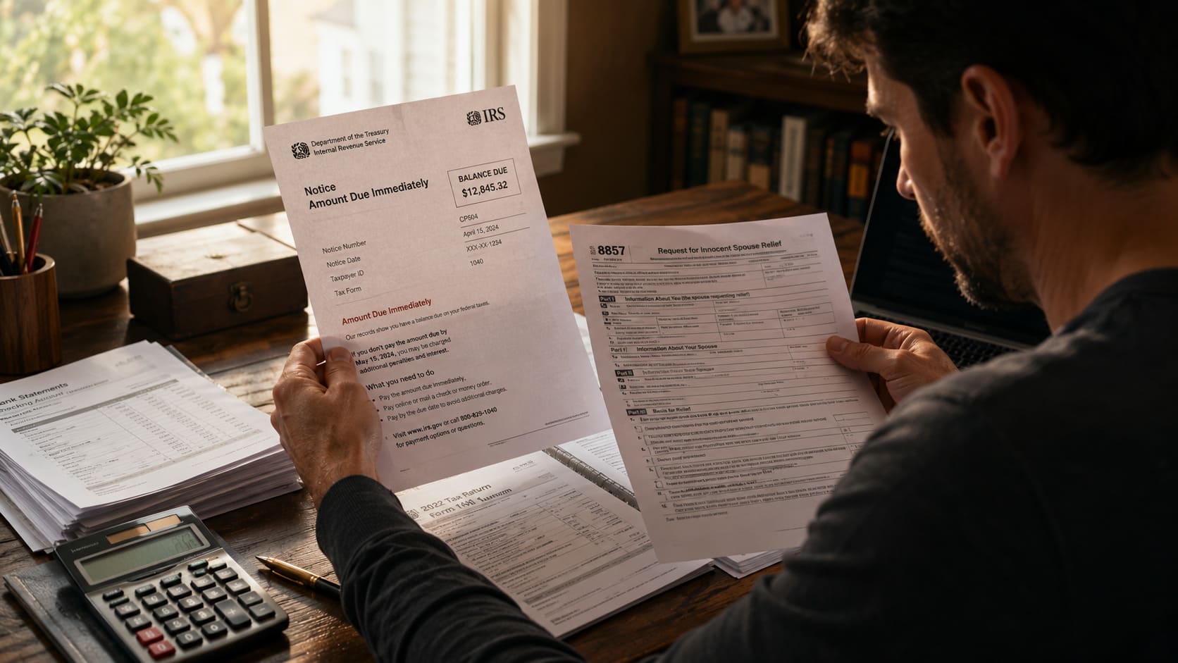 What Happens When Your Spouse Creates an IRS Tax Liability You Didn’t Know About?