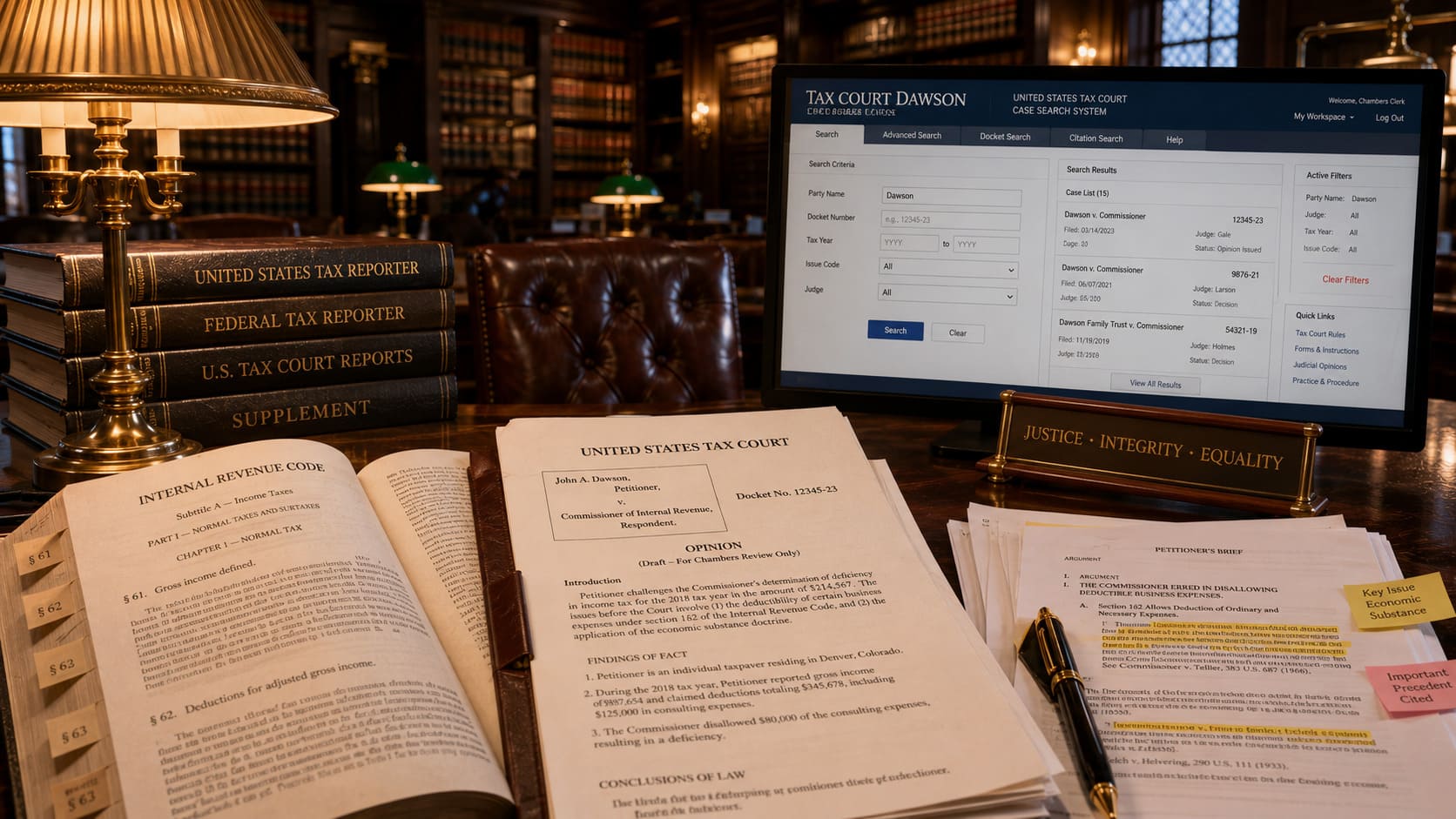 Behind the Process: How Tax Court Opinions Are Researched and Developed?